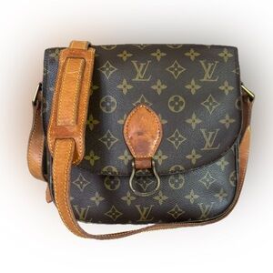 Louis Vuitton Saint Cloud GM Monogram Crossbody Bag Authentic Pre loved
